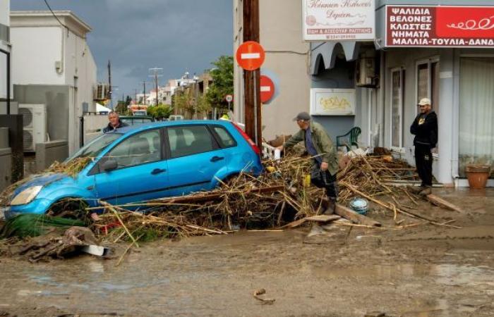 impressive images of the damage from storm Bora