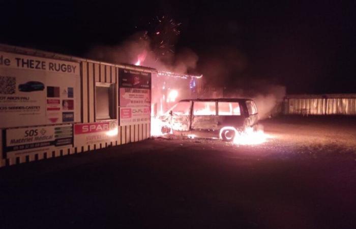 Thèze rugby club hit by fire