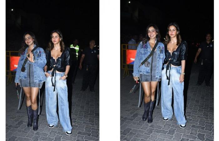 Neha And Aisha Sharma Were A Chic Sister Duo At Dua Lipa’s Concert In Mumbai