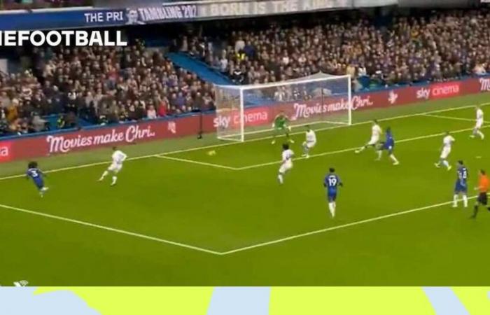 (Video): Nicolas Jackson fires in near post finish from Cucurella assist to put Chelsea ahead