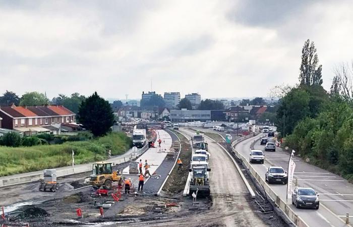 700 trees and 2.4 hectares of grass at the northern entrance to Valenciennes