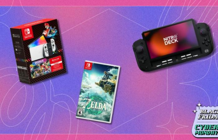 Cyber Monday 2024 Nintendo Switch deals: The OLED bundle, games, and SD cards