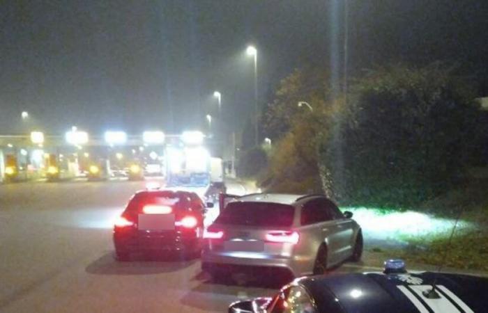 Drome. A motorist intercepted at 228 km/h on the A7 motorway