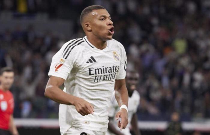 the very nice goal of Kylian Mbappé with Real Madrid