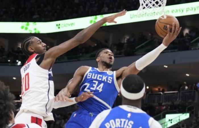 Faced with the Wizards in distress, the Bucks continue • Basket USA