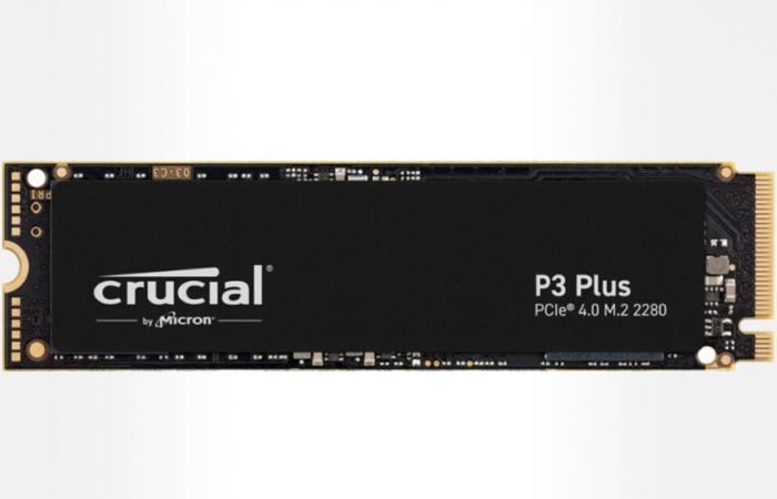 The Crucial P3 Plus 1TB NVMe SSD is a great Black Friday price