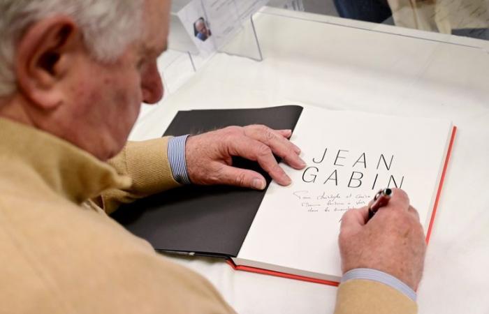 “We knew he was an actor, but my idol was Steve McQueen”: Jean Gabin's son was in Carcassonne to sign the book dedicated to his father