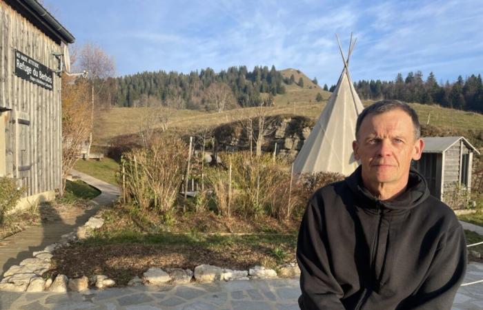 This former war reporter took refuge in Haut-Jura, this is his story