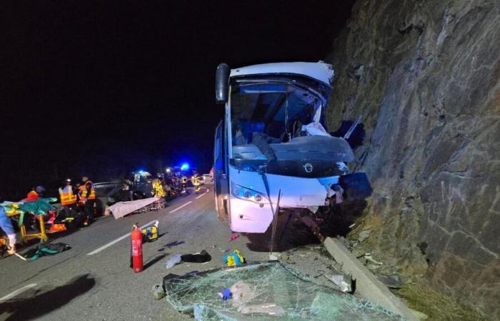 “He was zigzagging for a kilometer and a half”: tragic bus accident in the Pyrénées-Orientales