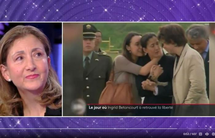 Ingrid Betancourt holds back from…