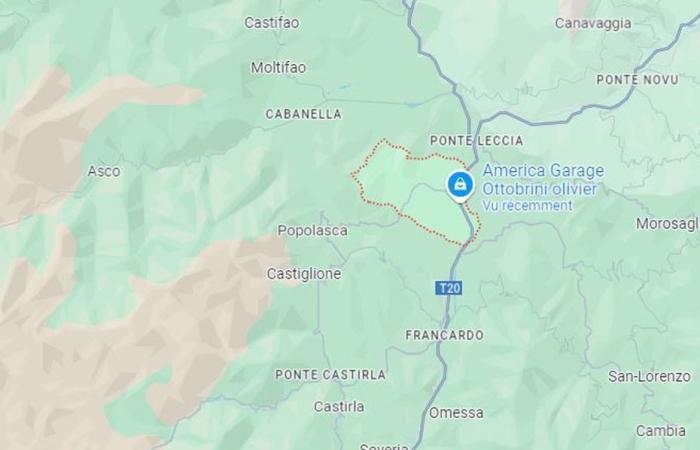 A 21-year-old young woman very seriously injured after leaving the road in Piedigriggio, in Haute-Corse