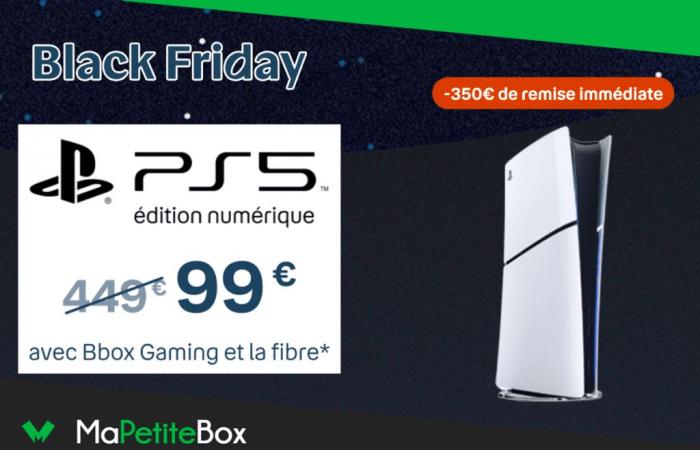 Bouygues Telecom smashes the prices of the PS5 for Black Friday: less than €100!