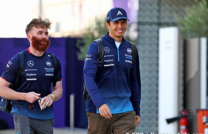 Formula 1 | Albon eager to hear Sainz's thoughts on the Williams