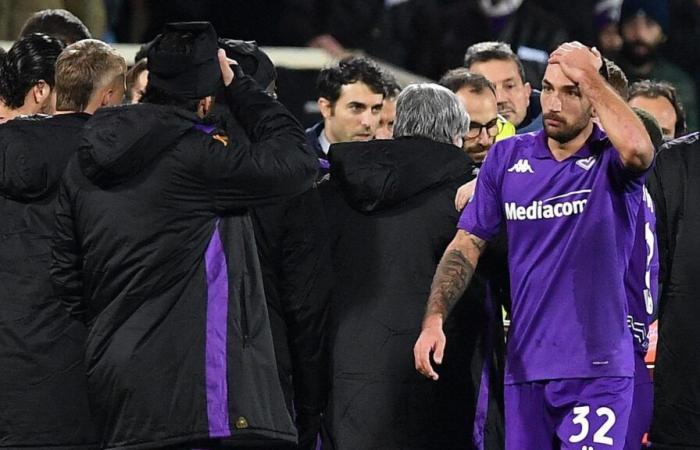 Illness on the pitch: Bove collapses during Fiorentina-Inter. He is conscious. Match suspended and postponed