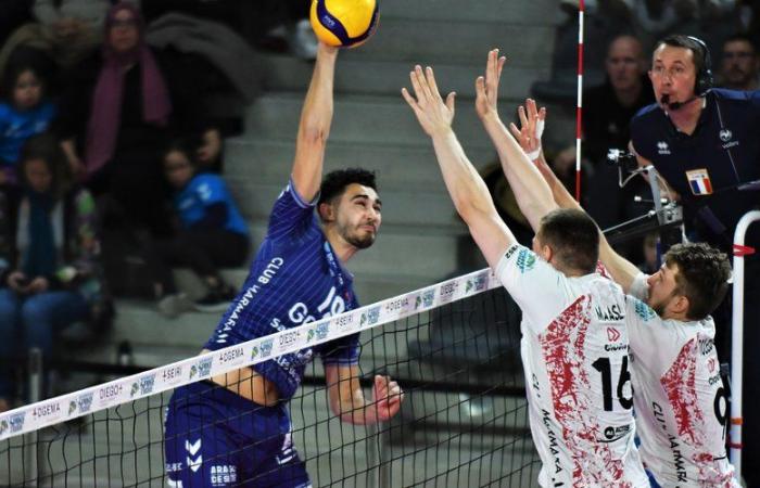 Volleyball: no points and regrets for Arago de Sète