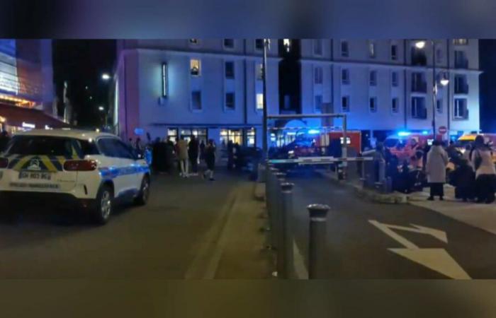 witnesses of the fall of a Christmas float in Trouville-sur-Mer in shock