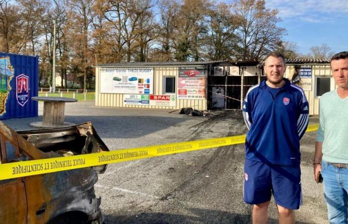 “A big blow for everyone”, at AG Thèze no one understands the arson of the club’s locker rooms