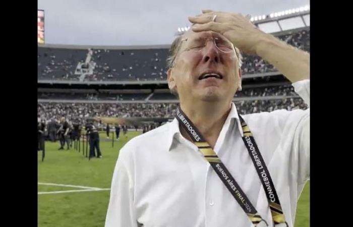 “For me it's more important than anything that happens in Europe”, Textor's tears of joy after Copa Libertadores victory