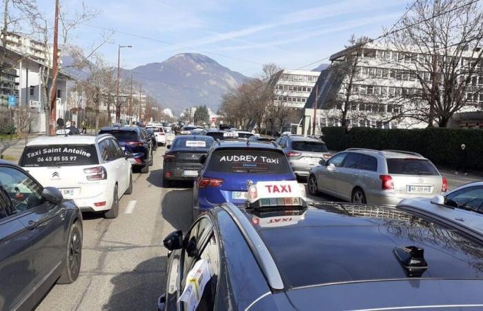 Taxi demonstration: several snail operations planned for Monday morning