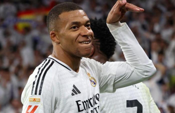 Mbappé's enthusiastic story after his goal at Real Madrid