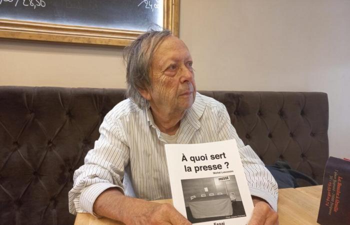 an author from Dordogne lists the uses of the press in a book full of humor