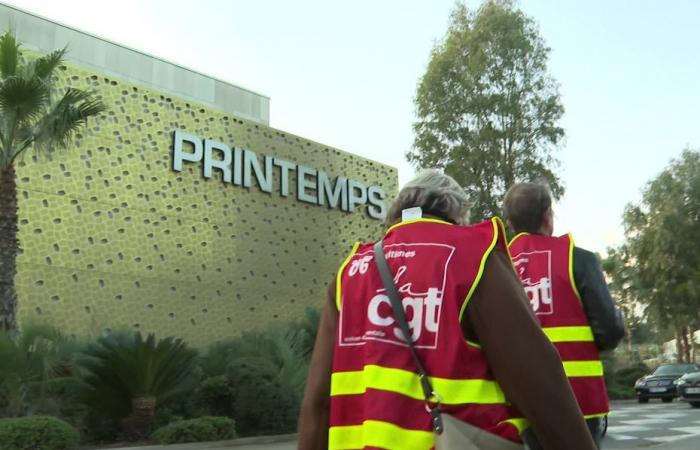 the employees of Printemps de Polygone Riviera, forced to close, mobilize by surprise against their management