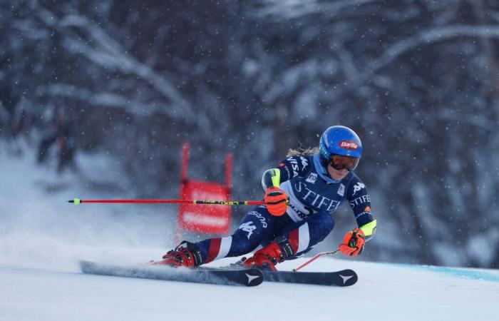 the terrible fall of the American Mikaela Shiffrin, package for the Killington slalom (video)