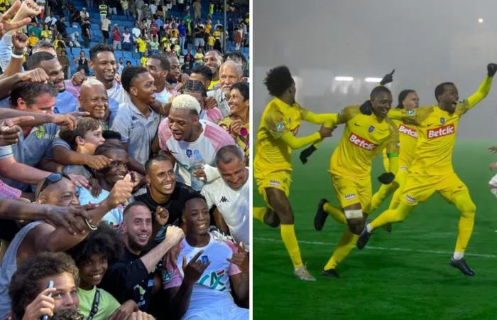 who will be the opponents of RC Saint-Joseph de Martinique and Saint-Denis FC de La Réunion?