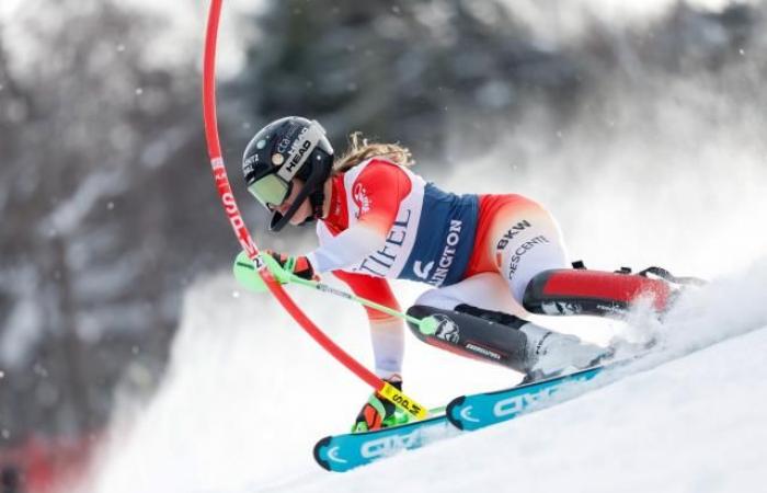 First World Cup victory for Camille Rast in the Killington slalom