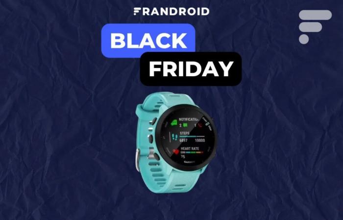 sharply reduced price for this Garmin connected watch during Black Friday