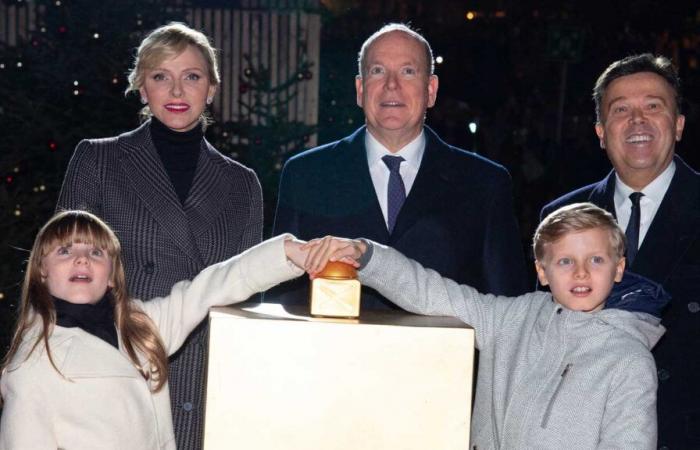 Jacques and Gabriella of Monaco immerse the Principality in the magic of Christmas with their parents