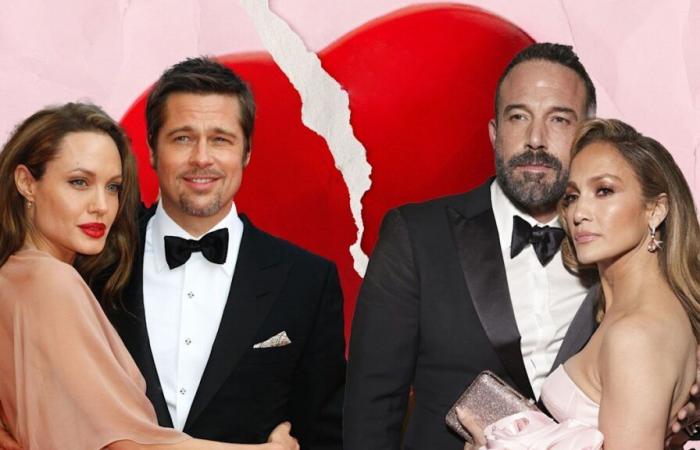 On-screen romances that ended real relationships: Angelina Jolie, Brad Pitt, JLo, Ben Affleck & more