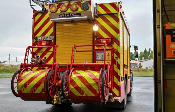 A pizzeria partly destroyed in a fire in Caen, without causing any injuries