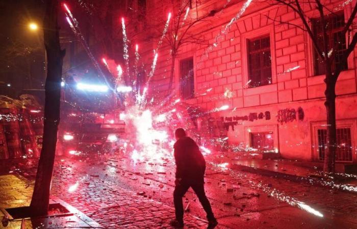 Fourth night of demonstrations and clashes in Georgia