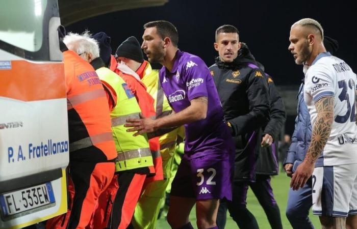 Bove, the illness and how the Fiorentina footballer is now: the ambulance struggles to get in, Cataldi moves his tongue, the father in the stands