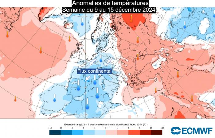 Return of the cold at the end of the week in France? 02/12/2024