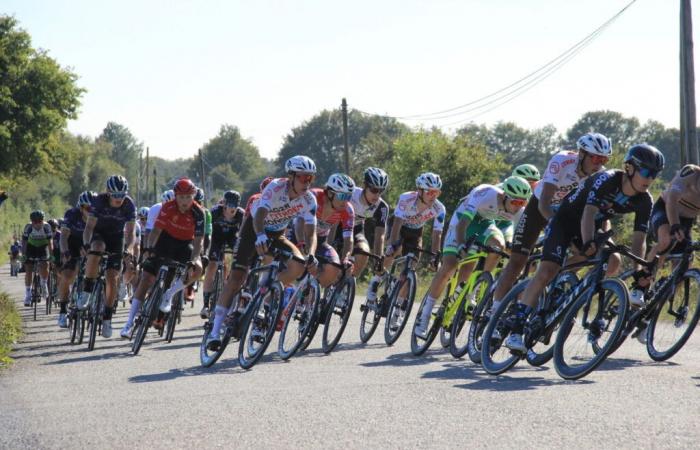 a 19-year-old cyclist broke down in the middle of a race