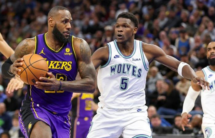 Watch Los Angeles Lakers vs. Minnesota Timberwolves free live stream