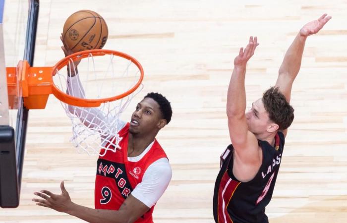 Toronto Raptors vs. Miami Heat -Xinhua