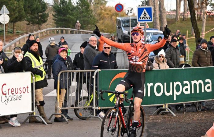 Cyclo-cross: William Millat ahead of his brother Adrien on the heights of Le Creusot