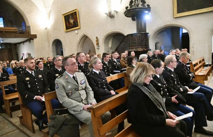 Swore. The Jura gendarmes celebrated Sainte-Geneviève | Jura: all the local information