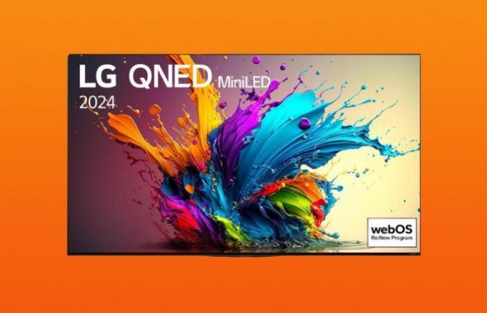 This brilliant LG 4K QNED TV sees its price drop by almost €500 a few weeks before Christmas