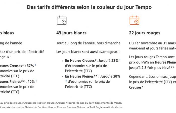 EDF Tempo: the first red day is tomorrow, what does that imply?