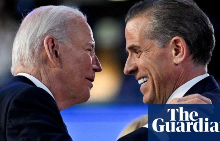 Afternoon Update: Biden pardons son Hunter; Australia’s largest cocaine bust; and rowing naked across the Pacific | Australia news