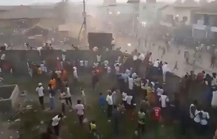 “Demonstrations of discontent” with “stone throwing” leave around fifty dead on the sidelines of a football match in Guinea