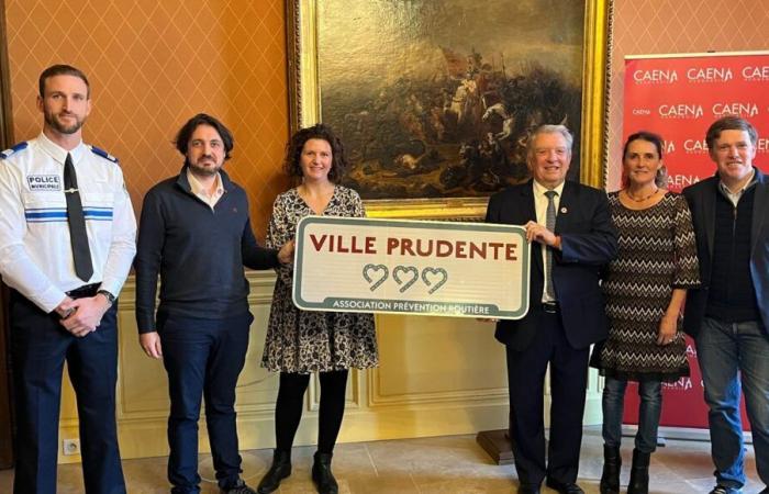 The city of Caen officially labeled “Prudent city”