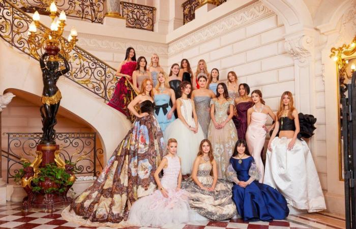 What did the guests of the 2024 debutante ball eat?