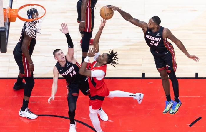 Toronto Raptors vs. Miami Heat -Xinhua