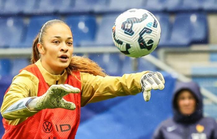 PORTRAIT: goalkeeper Marie-Morgue Sieber, originally from Beblenheim, opened the doors to the French team