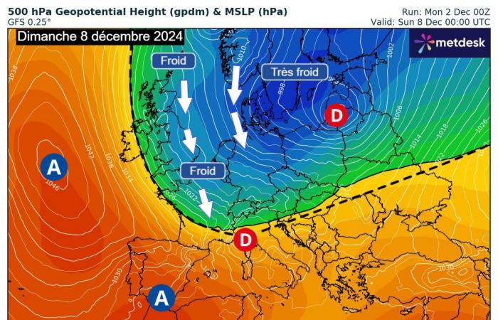 Return of the cold at the end of the week in France? 02/12/2024